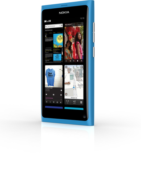 Nokia N9-00 16 GB, cyan-blau (EU-Ware) - Multitaskingfhig