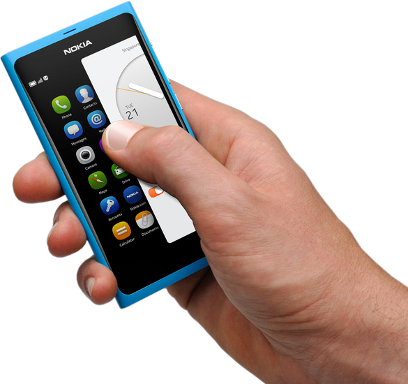 Nokia N9-00 16 GB, cyan-blau (EU-Ware) - Apps ohne Ende