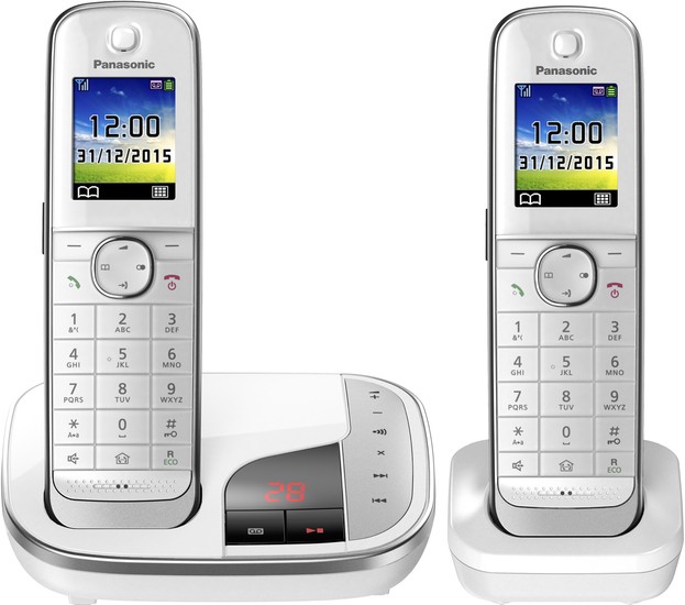 kaufen. Panasonic bei KX-TGJ322GW weiß telefon.de Versandkostenfrei