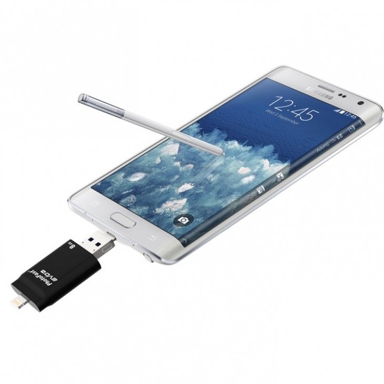 PhotoFast i-FlashDrive EVO Plus USB Stick 8GB Lightning, Micro-USB & USB 3.0 IFDEVOPLUS8GB -