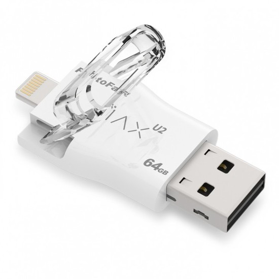 PhotoFast i-FlashDrive MAX USB Stick 64GB Lightning & USB 2.0 IFDMAXU264GB -