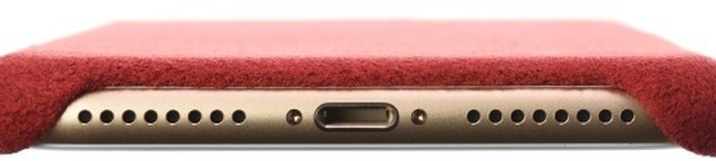 Power Support Power Support Ultrasuede Air Jacket Apple iPhone 8 / 7 Plus rot -