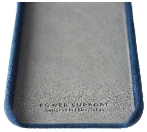 Power Support Ultrasuede Air Jacket Apple iPhone SE 2020 / iPhone 8 / 7 blau -