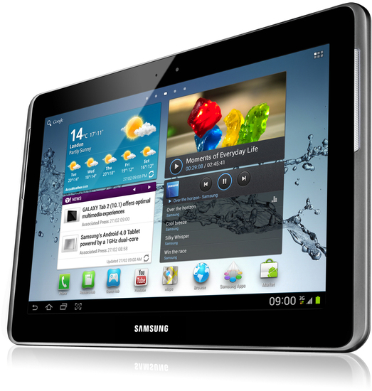 Samsung Galaxy Ace 2, onyx-black + Galaxy Tab2 10.1 16GB (UMTS), titanium-silber -
