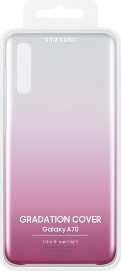 Samsung Gradation Cover Galaxy A70, pink -