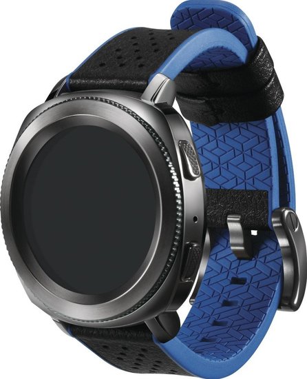 Samsung Hybrid Sport Armband Strap Studio, 20mm Gear Sport/Galaxy Watch, blue -