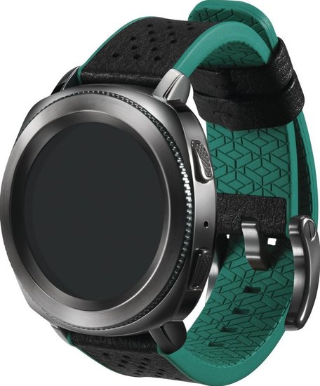 Samsung Hybrid Sport Armband Strap Studio, 20mm Gear Sport/Galaxy Watch, green -