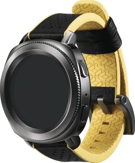Samsung Hybrid Sport Armband Strap Studio, 20mm Gear Sport/Galaxy Watch, yellow -