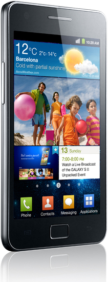 Samsung Galaxy S2 16GB, schwarz NB -
