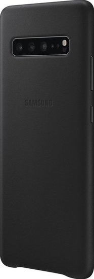 Samsung Leather Cover SM-G977F / Galaxy S10 5G, black -