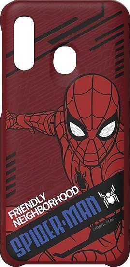 Samsung Marvel Cover \'\'Spider-Man Dynamisch\'\' Galaxy A40, red