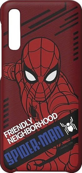 Samsung Marvel Cover \'\'Spider-Man dynamisch\'\' Galaxy A50, red