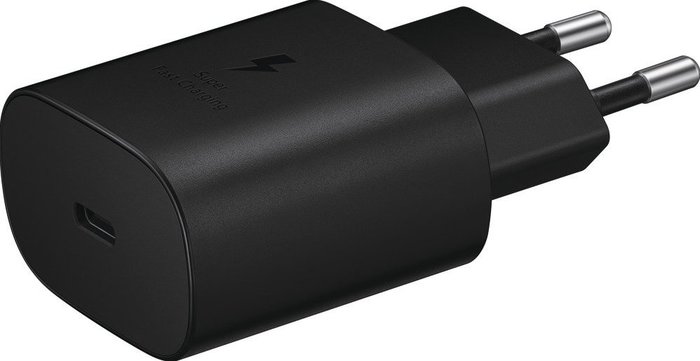 Samsung Schnellladegert, USB Typ C, 25W, 1 m, black -