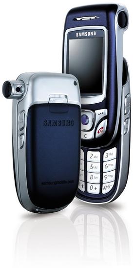Samsung SGH-E850 - offen und Rckseite