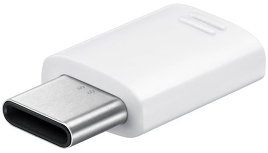 Samsung USB Typ C auf Micro USB Adapter, white