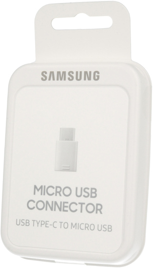 Samsung USB Typ C auf Micro USB Adapter, white -