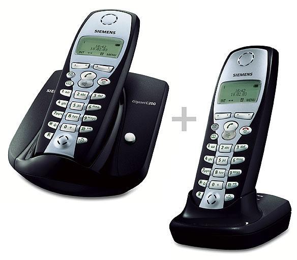 Siemens Gigaset C200 ozeanblau schnurlos Telefon 