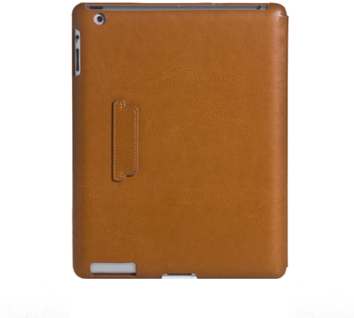 Skech Custom Jacket fr iPad 2, hellbraun - Rckseite