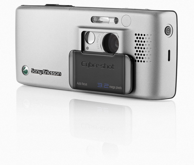 Sony Ericsson K800i silber (James Bond Edition) - Rckseite