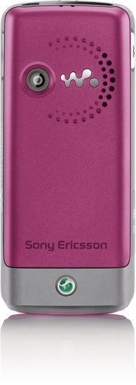 Sony Ericsson W200i sweet pink - Rckseite