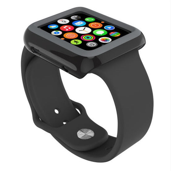 Speck HardCase CandyShell fr Apple Watch 38 mm, schwarz/grau -
