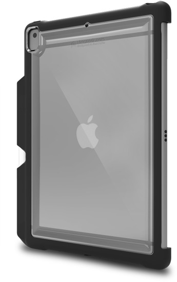 STM Dux Shell DUO Case, Apple iPad 10,2 (2019), schwarz/transparent, STM-222-242JU-01