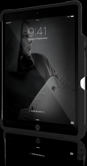 STM Dux Shell DUO Case, Apple iPad 10,2 (2019), schwarz/transparent, STM-222-242JU-01 -