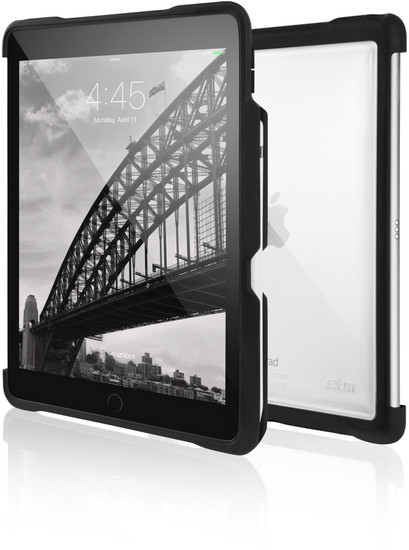 STM Dux Shell DUO Case, Apple iPad Air (2019)/Pro 10,5 (2017), schwarz/transp., STM-222-242JV-01