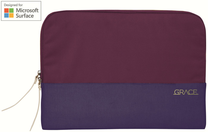 STM Grace Sleeve 15, Microsoft Surface Book 2 (13 & 15), dark purple, STM-114-106P-45