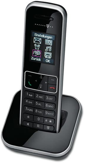 Telekom Sinus A405 plus 2, schwarz - Mobilteil Sinus 405 Pack