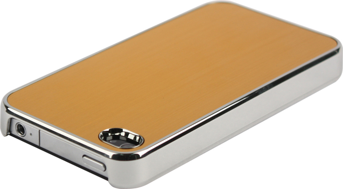 Twins Metal Cascade fr iPhone 4/4S, gold -