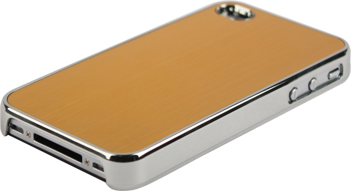 Twins Metal Cascade fr iPhone 4/4S, gold -