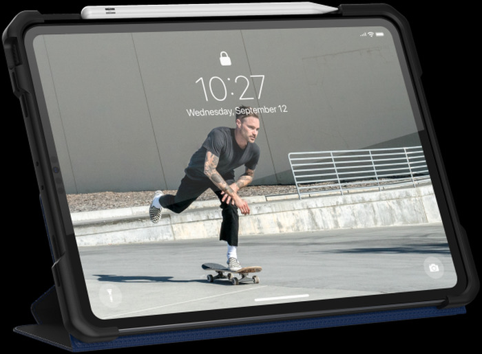 Urban Armor Gear Metropolis Case, Apple iPad Pro 12,9 (2020 & 2018), cobalt, 122066115050 -