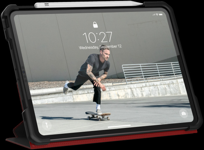 Urban Armor Gear Metropolis Case, Apple iPad Pro 12,9 (2020 & 2018), magma, 122066119494 -