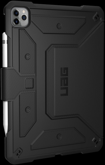 Urban Armor Gear Metropolis Case, Apple iPad Pro 12,9 (2020 & 2018), schwarz, 122066114040 -