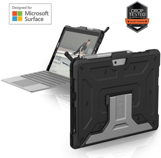 Urban Armor Gear Metropolis Case, Microsoft Surface Go, schwarz