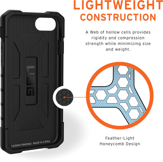 Urban Armor Gear Pathfinder Case, Apple iPhone SE (2020)/8/7/6S, schwarz, 112047114040 -