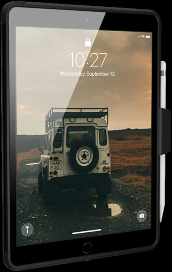 Urban Armor Gear Scout Case, Apple iPad 10,2 (2019), schwarz, 121918114040 -