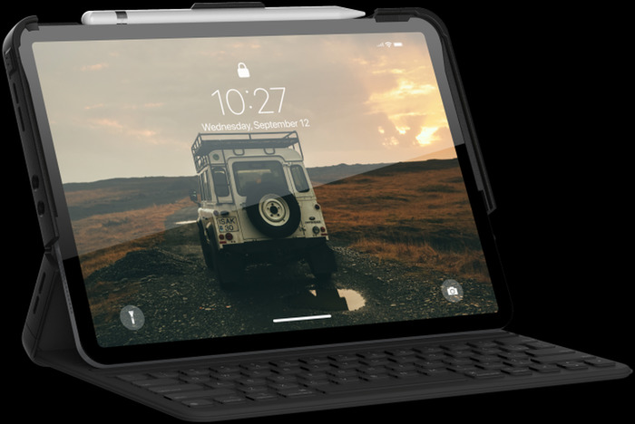 Urban Armor Gear Scout Case, Apple iPad Pro 12,9 (2020 & 2018), schwarz, 122068114040 -