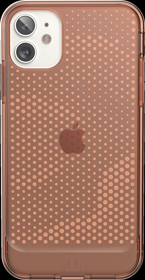 Urban Armor Gear U by UAG [U] Lucent Case, Apple iPhone 11/XR, orange (transparent), 11171N319797 -