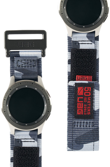 Urban Armor Gear UAG Active Strap, Samsung Galaxy Watch 46mm, midnight camo, 29180A114061