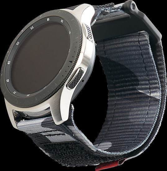 Urban Armor Gear UAG Active Strap, Samsung Galaxy Watch 46mm, midnight camo, 29180A114061 -