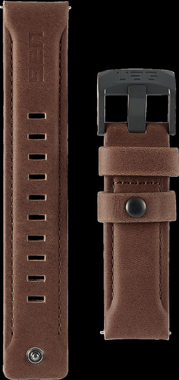 Urban Armor Gear UAG Leather Strap, Samsung Galaxy Watch 46mm, braun, 29180B114080 -