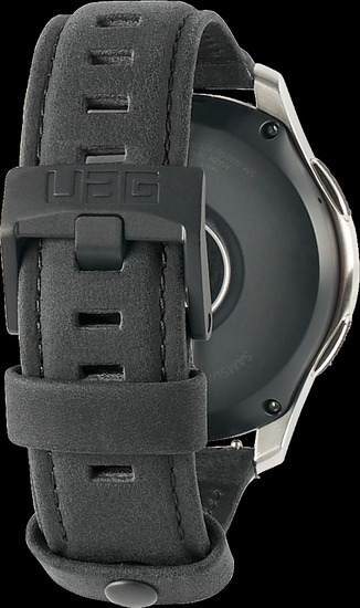 Urban Armor Gear UAG Leather Strap, Samsung Galaxy Watch 46mm, schwarz, 29180B114040 -