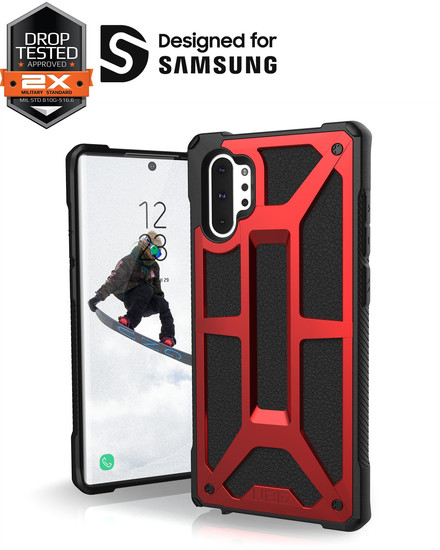 Urban Armor Gear UAG Monarch Case, Samsung Galaxy Note 10+, crimson (rot), 211751119494