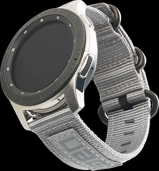 Urban Armor Gear UAG Nato Strap, Samsung Galaxy Watch 46mm, grau, 29180C114030 -