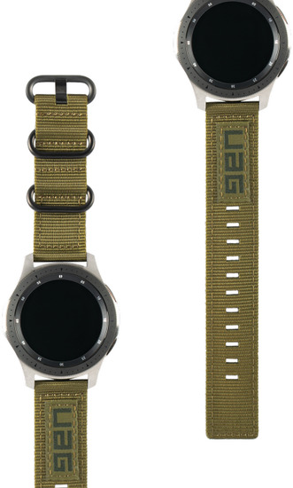 Urban Armor Gear UAG Nato Strap, Samsung Galaxy Watch 46mm, olive drab, 29180C114072