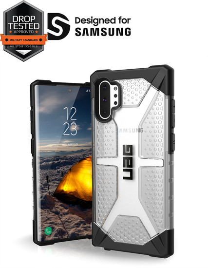 Urban Armor Gear UAG Plasma Case, Samsung Galaxy Note 10+, ice (transparent), 211753114343
