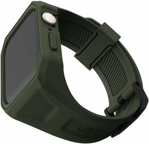 Urban Armor Gear UAG Urban Armor Gear Scout+ Strap & Case | Apple Watch (Series 8/7) 45mm | olive drab | 194153117272 -