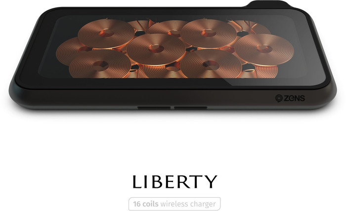 ZENS Liberty Series Glass Edition 16-Spulen, 2x 15W, Qi, ZEDC09G/00 -